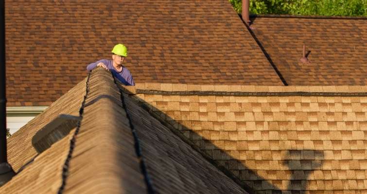 Inspect your roof patch from the outside