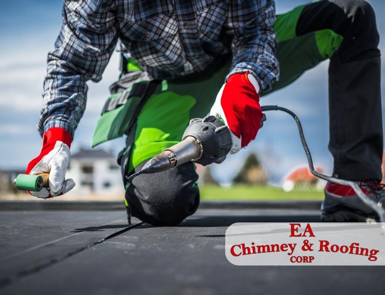 Work with EA Chimney & Roofing, for professional roofing services